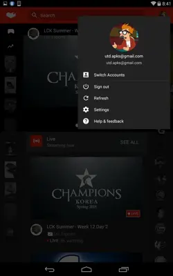 YouTube Gaming android App screenshot 5