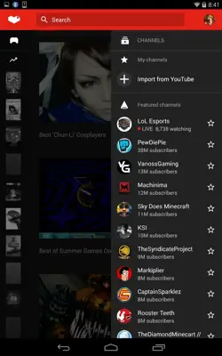 YouTube Gaming android App screenshot 6